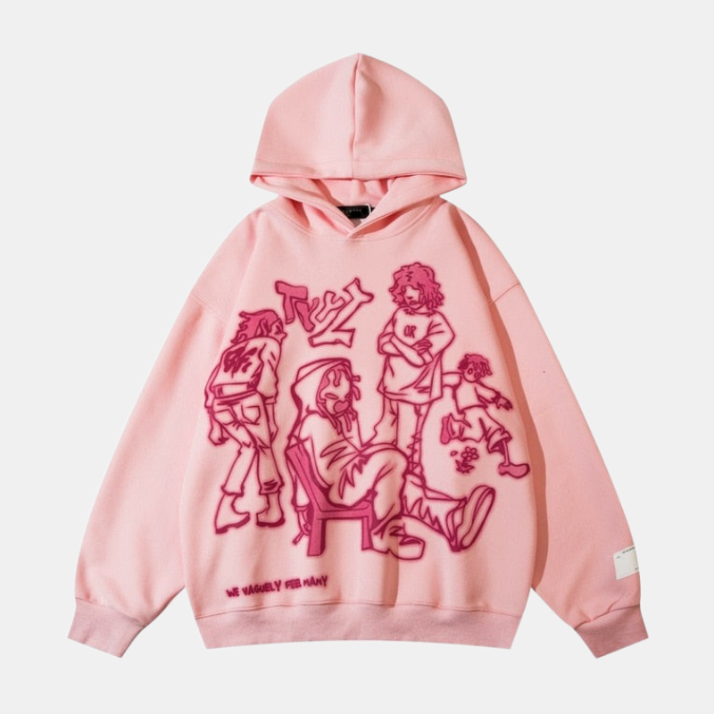 'Anime' Hoodie - Santo
