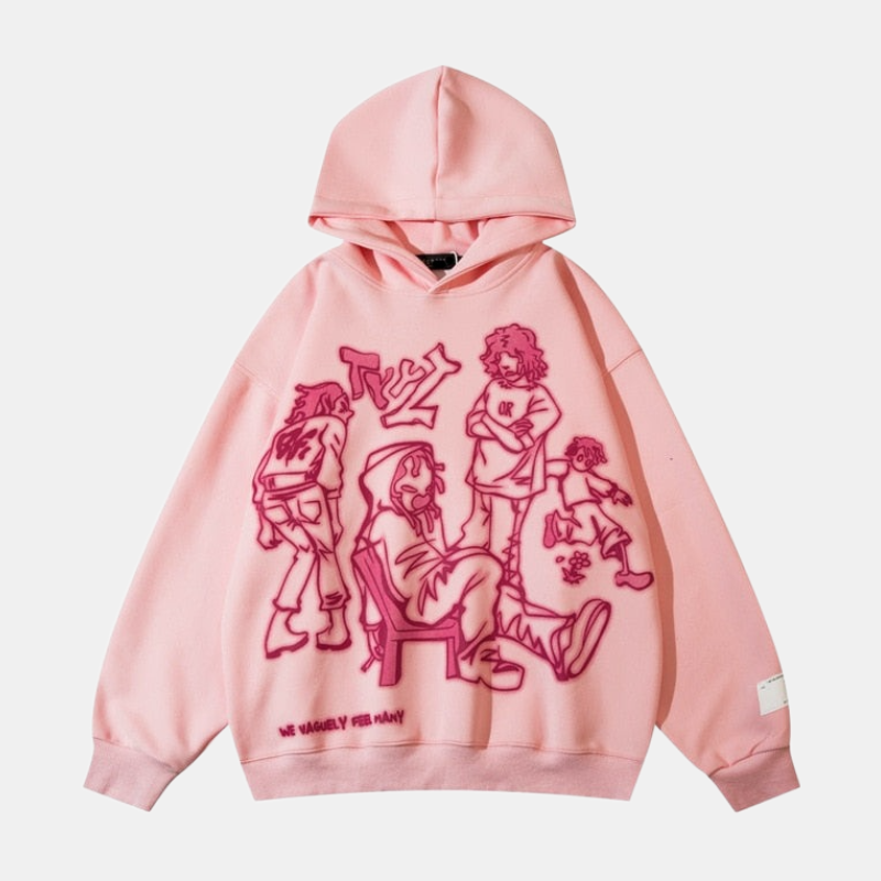 'Anime' Hoodie - Santo 