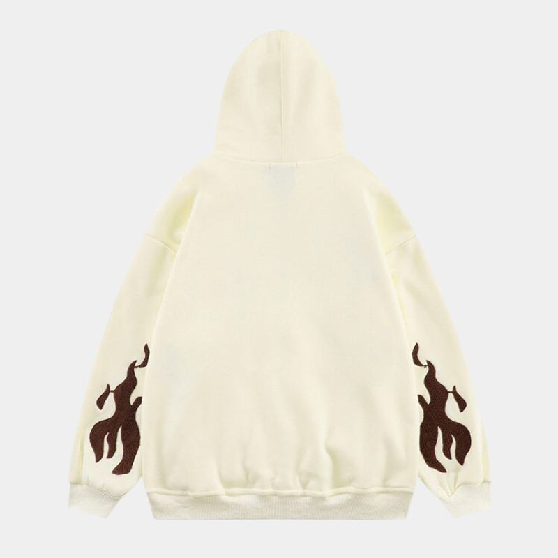 'Sparks' Zip up hoodie - Santo