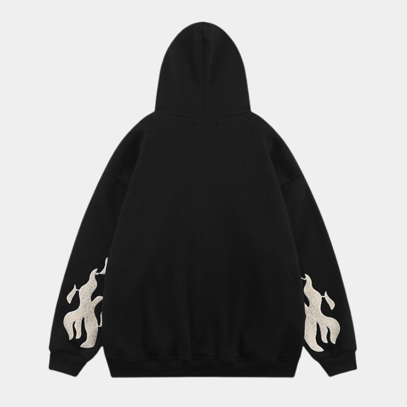 'Sparks' Zip up hoodie - Santo