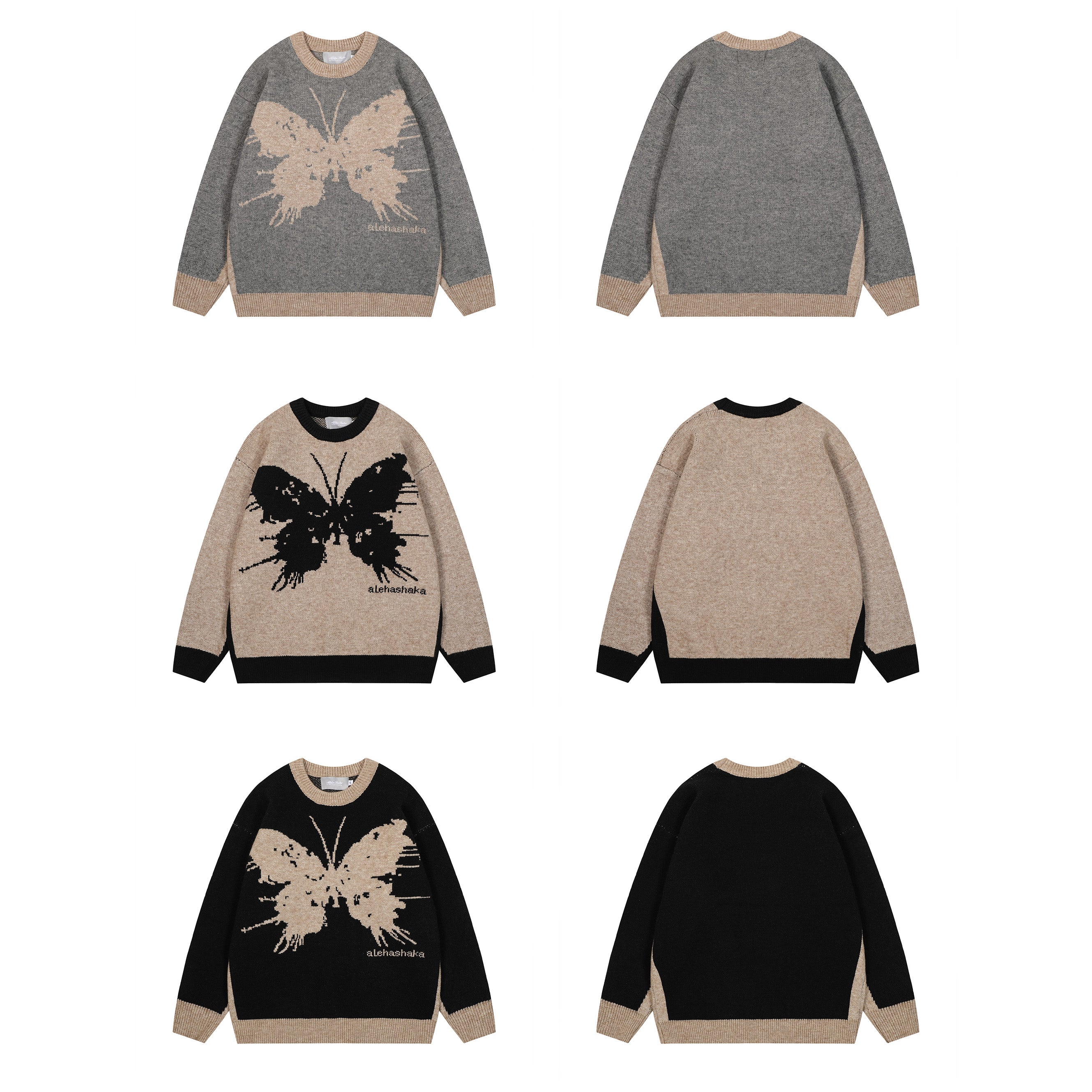 Maglione Splattered Wings | Urban Butterfly