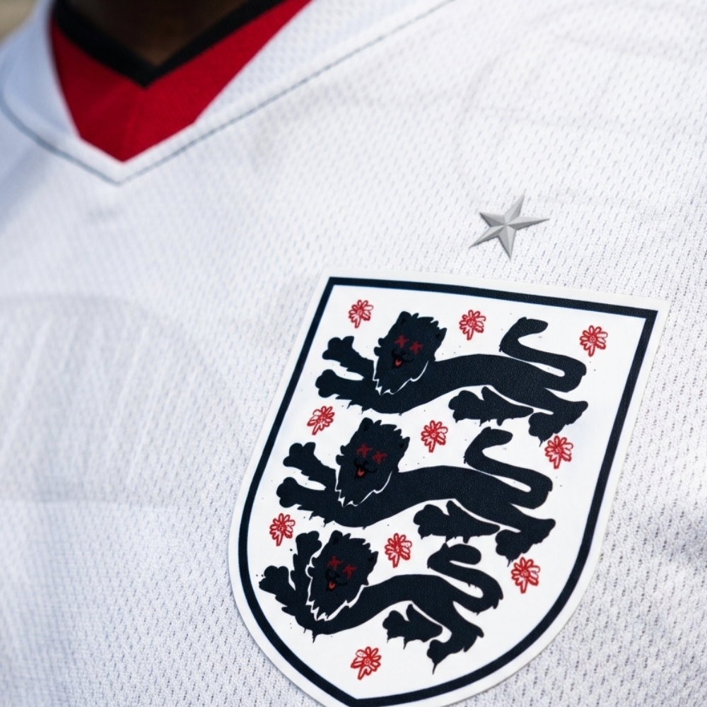 SANTO Original English Football Jersey - Ghost White