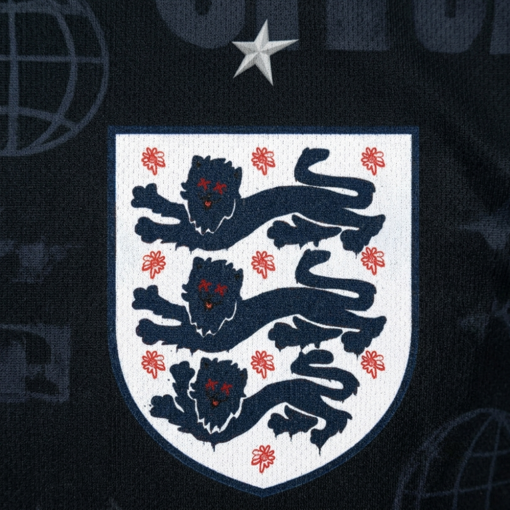 SANTO Original English Football Jersey - Phantom Black