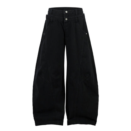 Leopard Graffiti | Patch Jeans Pants