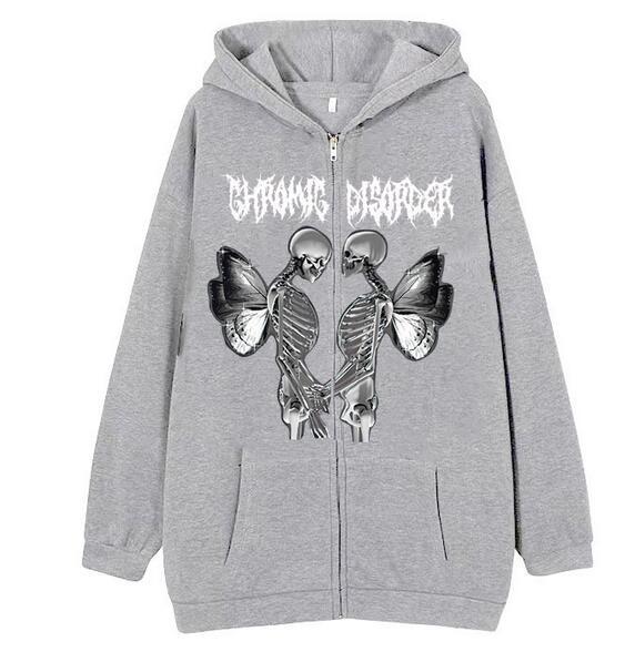 Ethereal Bones | Streetwear Skeleton Hoodie