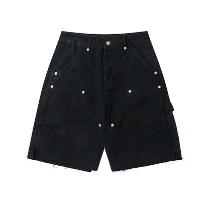 Utility Pocket | Denim Shorts - Santo 