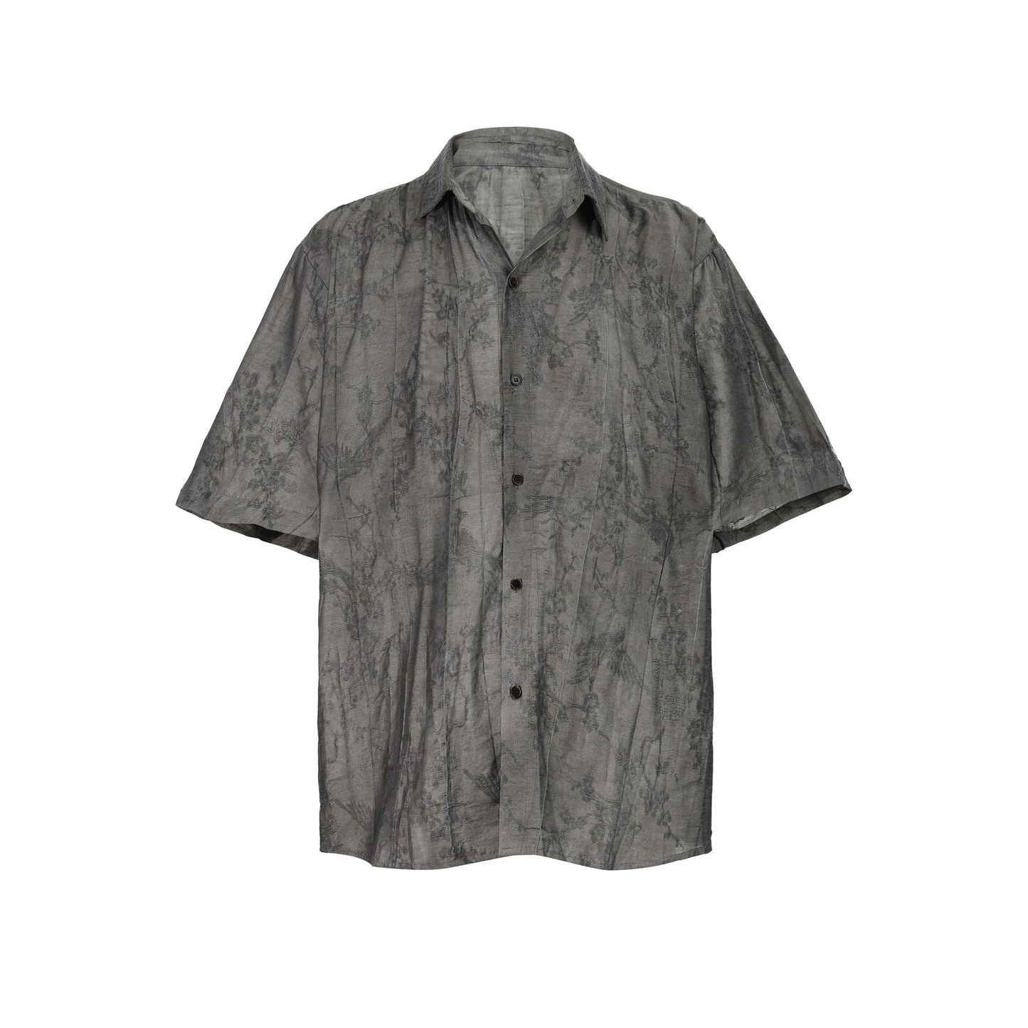 Crinkled Texture | Oversized T-Shirt - Santo 