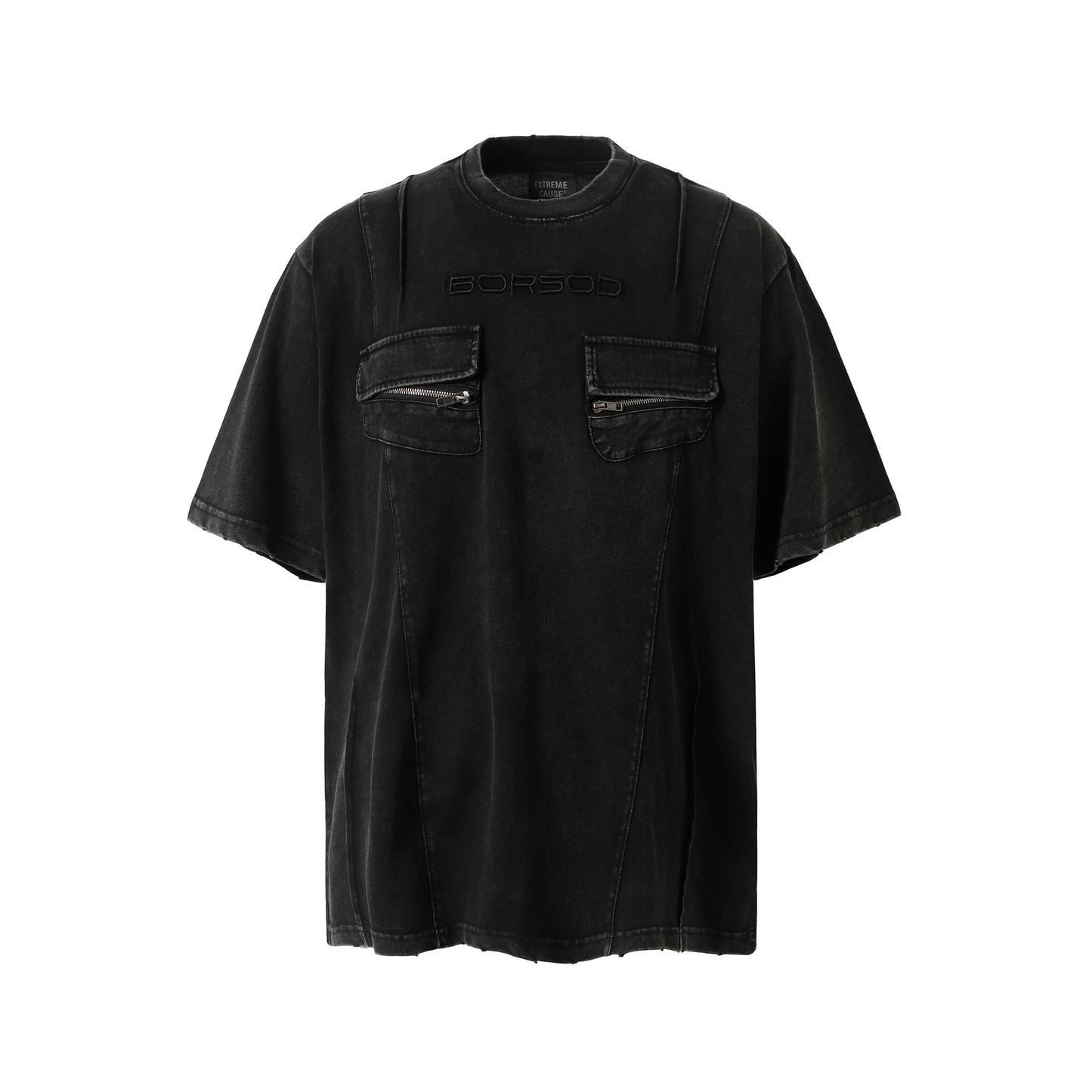 Utility Pocke | Washed T-Shirt - Santo 