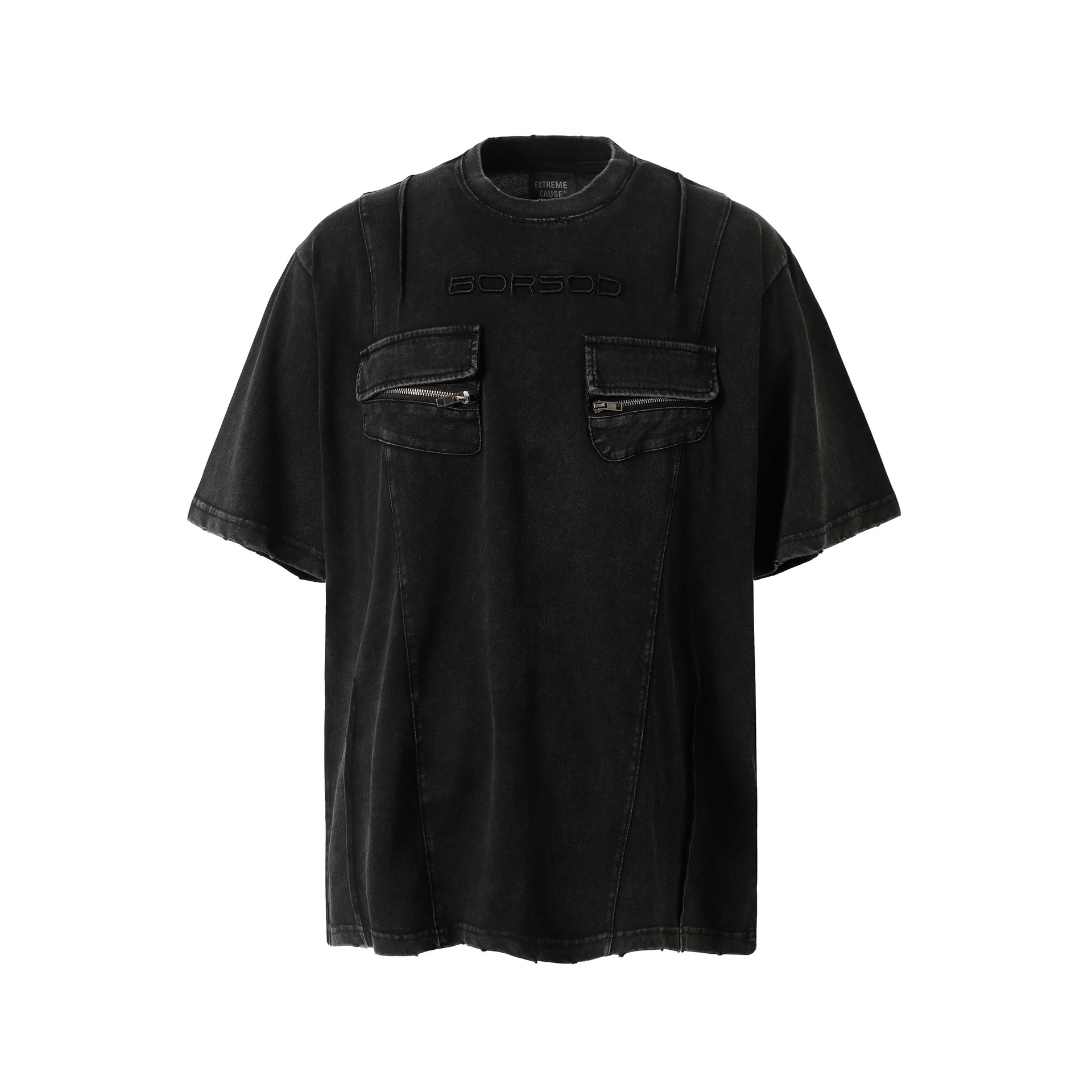 Utility Pocke | Washed T-Shirt - Santo 