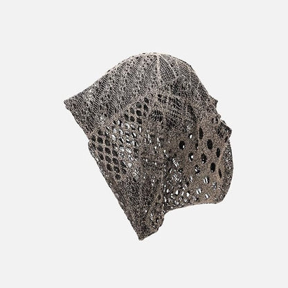 Retro Mesh Hollow | Breathable Pile Hat