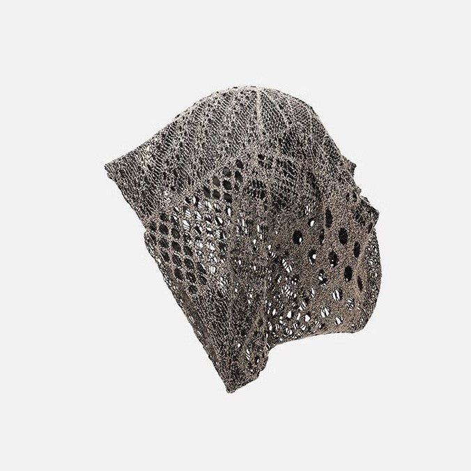 Retro Mesh Hollow | Breathable Pile Hat