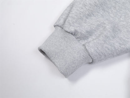 Paws & Threads | Oversized Embroidery Hoodie - Santo 