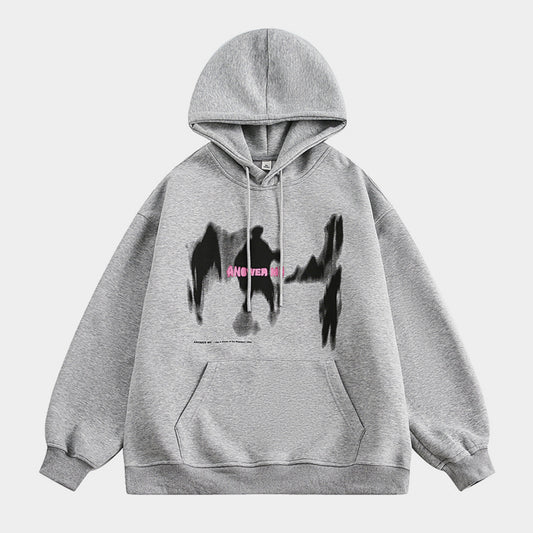 Shadow Wave | Y2K Inspired Graphic Hoodie - Santo 