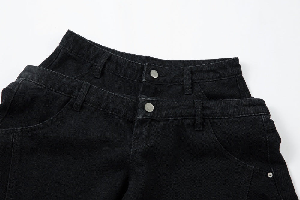 Leopard Graffiti | Patch Jeans Pants