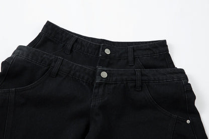 Leopard Graffiti | Patch Jeans Pants