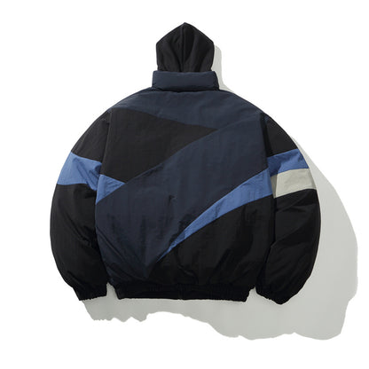 Étoile artistique | Veste bomber surdimensionnée à imprimé graphique