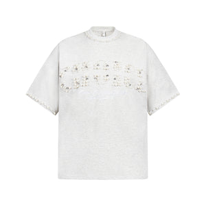 Pearl Studded | Hip Hop T-shirt - Santo 