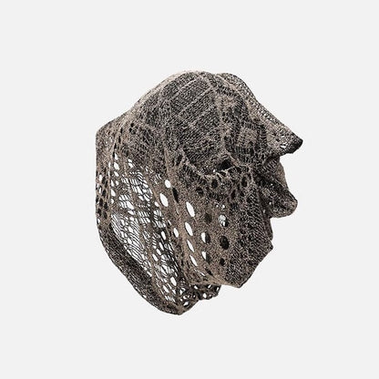 Retro Mesh Hollow | Breathable Pile Hat