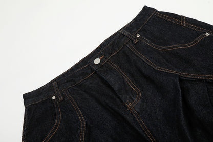 Pantaloni a zampa d'elefante |Jean neri vintage