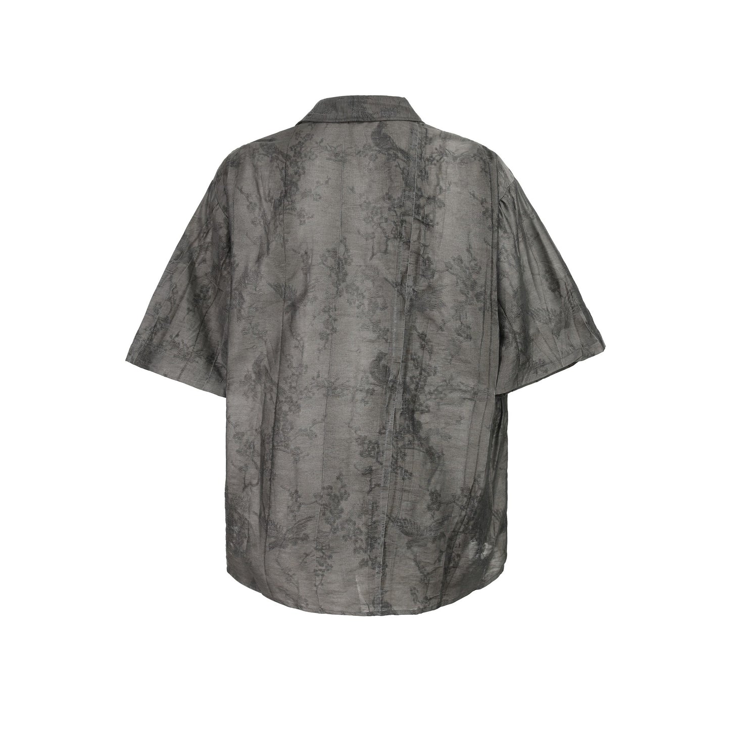 Crinkled Texture | Oversized T-Shirt - Santo 