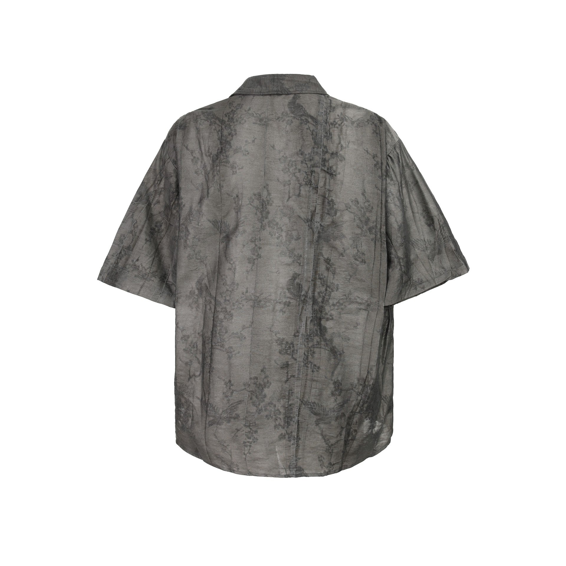 Crinkled Texture | Oversized T-Shirt - Santo 