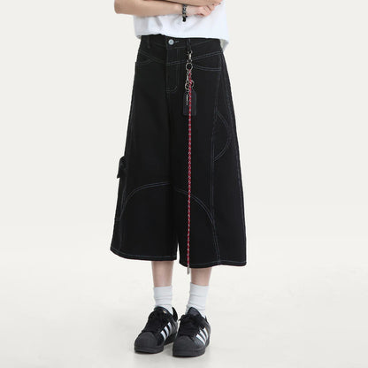 Welt-Embellished | Demin Shorts - Santo 