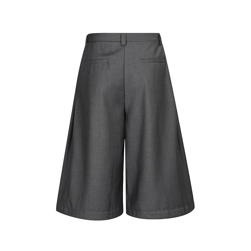 Pleated Design | Baggy Shorts - Santo 