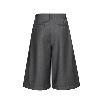 Pleated Design | Baggy Shorts - Santo 