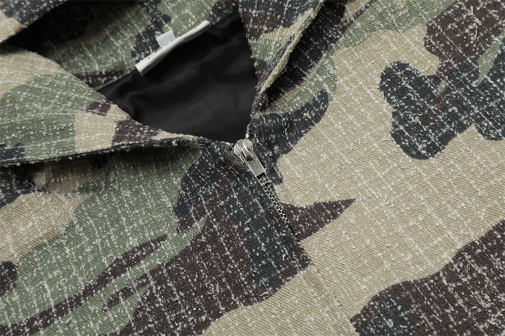 Felpa con cappuccio Camo Lite | Camouflage Zip-Up