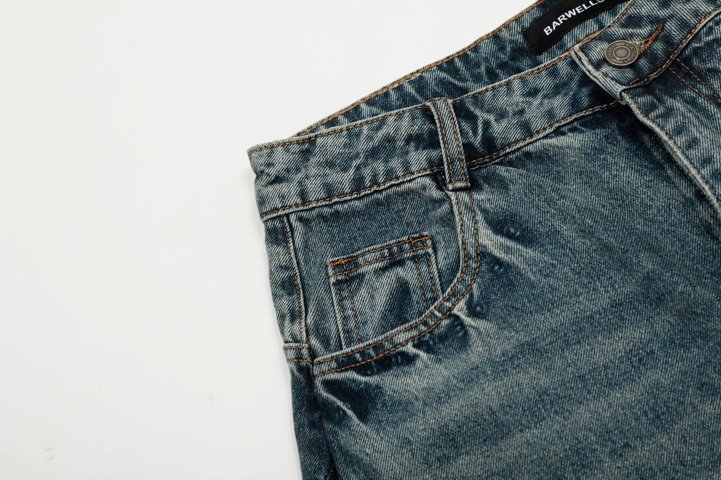 Blue Washed | Denim Shorts - Santo 