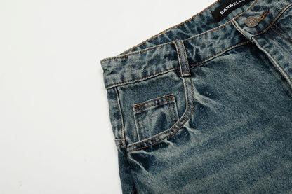 Blue Washed | Denim Shorts - Santo 
