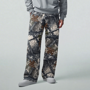 Camo Print | Baggy Joggers - Santo 