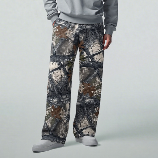 Camo Print | Baggy Joggers - Santo 