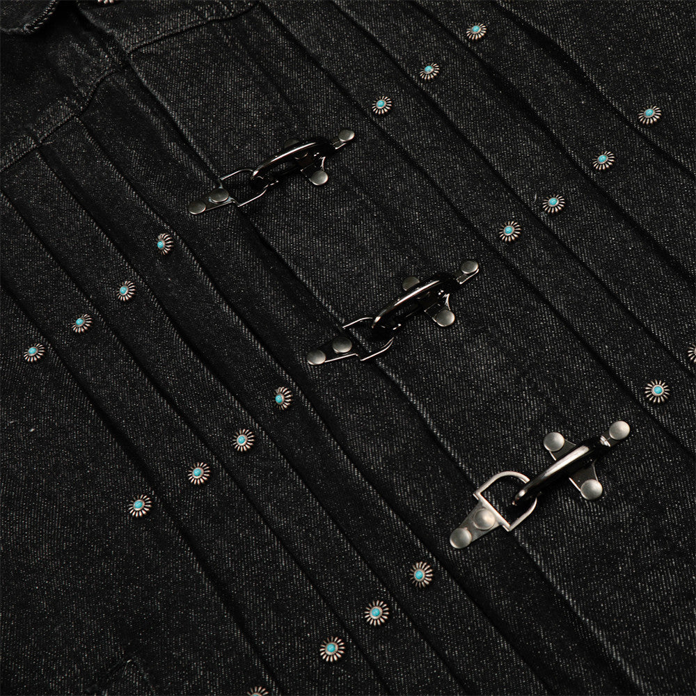 Giacca di jeans Patch Blend | Retro Patchwork