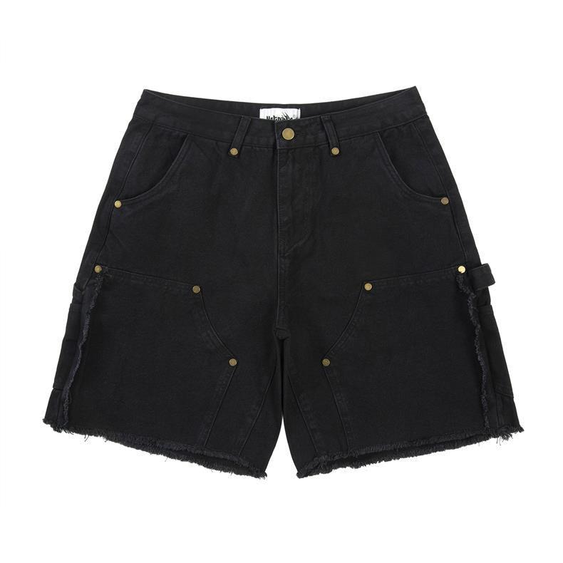 Utility Pocket | Denim Shorts