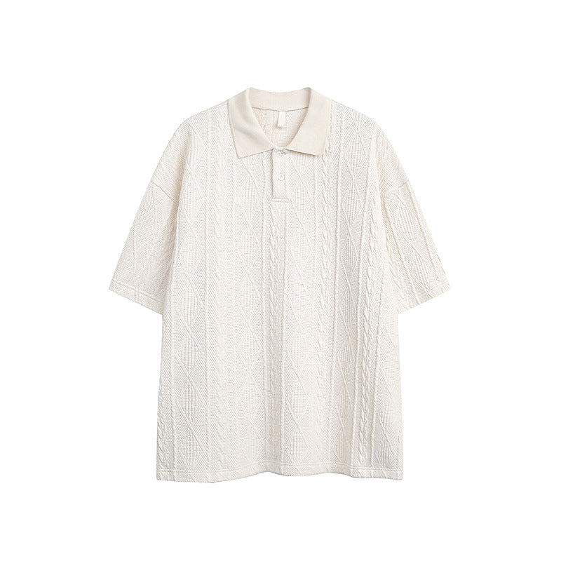 Cable Knit | Basic T-Shirt - Santo 