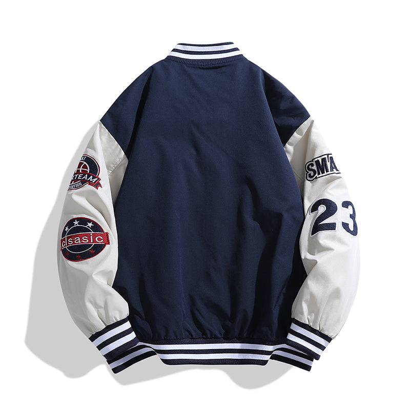 Victory League | Varsity Patchwork Sportjacke