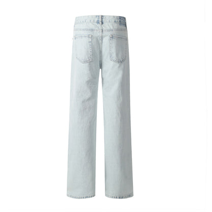 Light Blue Vintage | Straight Jeans - Santo 