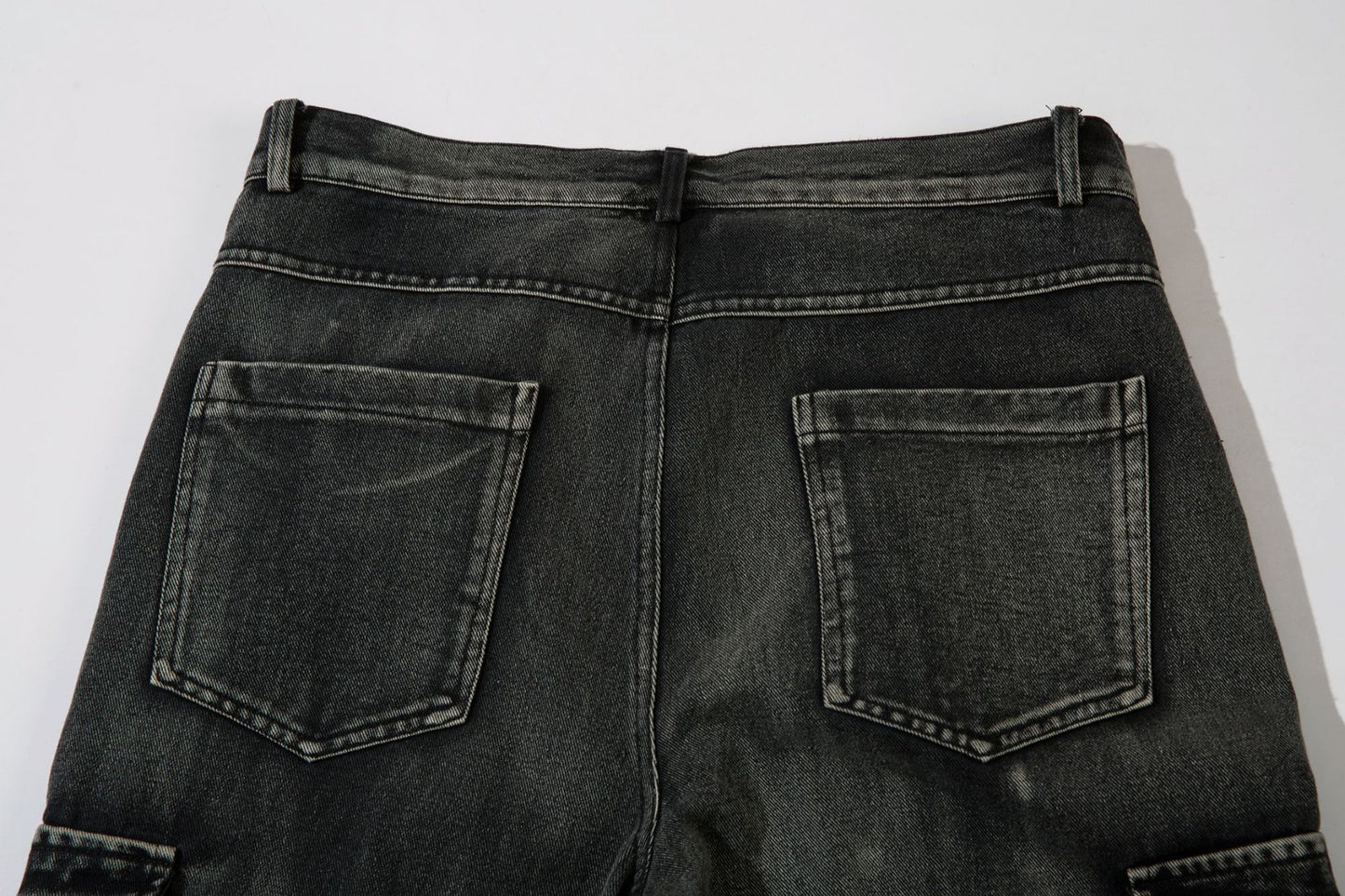 Barbed Wire Print | Baggy Jeans - Santo 