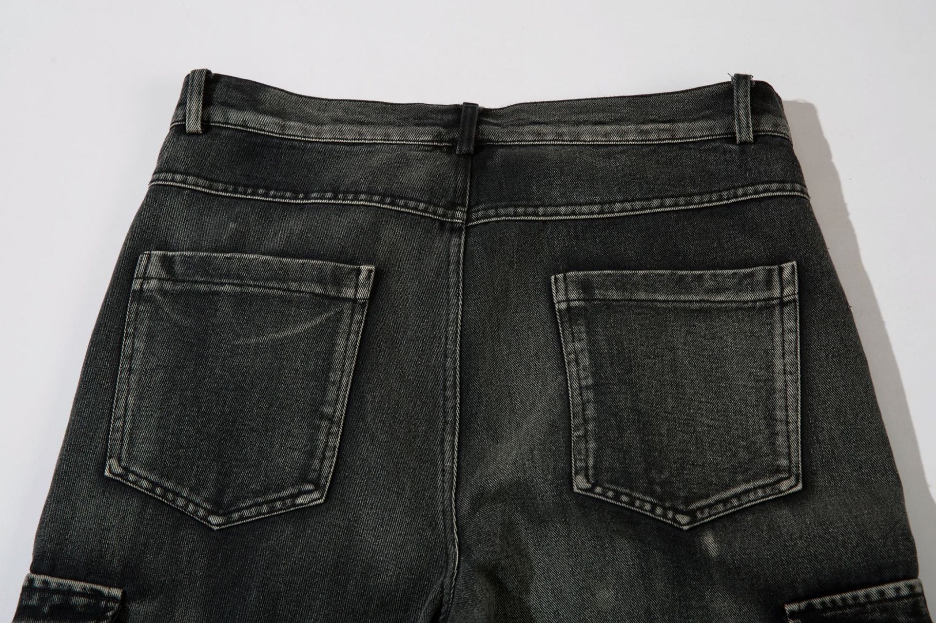 Barbed Wire Print | Baggy Jeans - Santo 