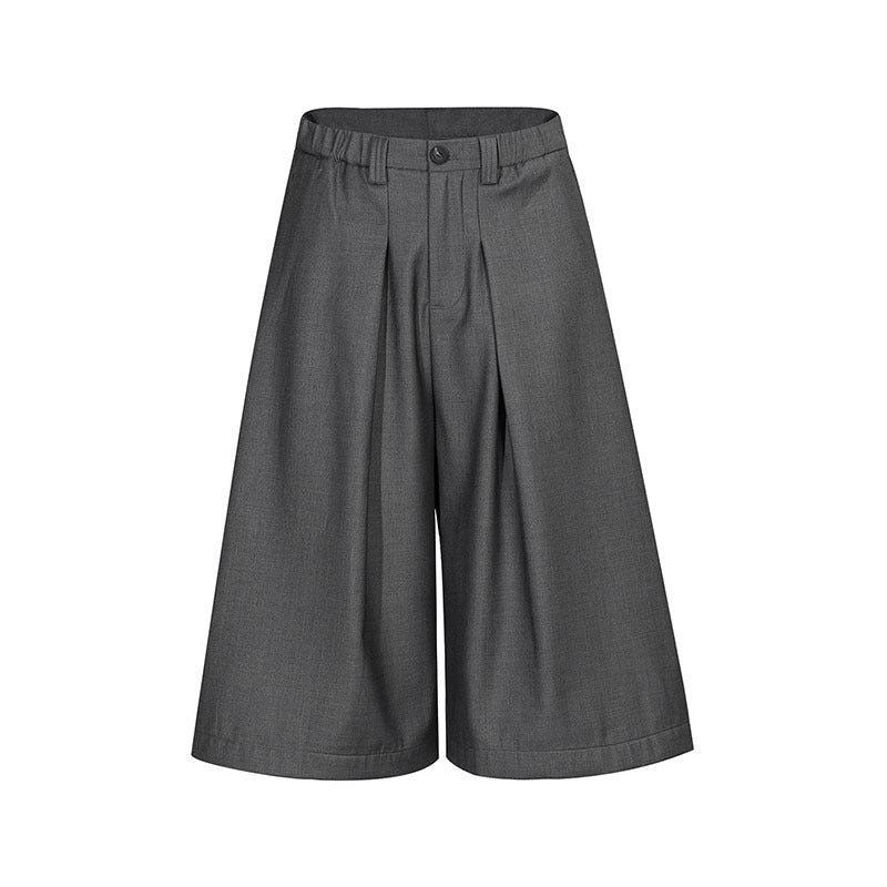 Pleated Design | Baggy Shorts - Santo 