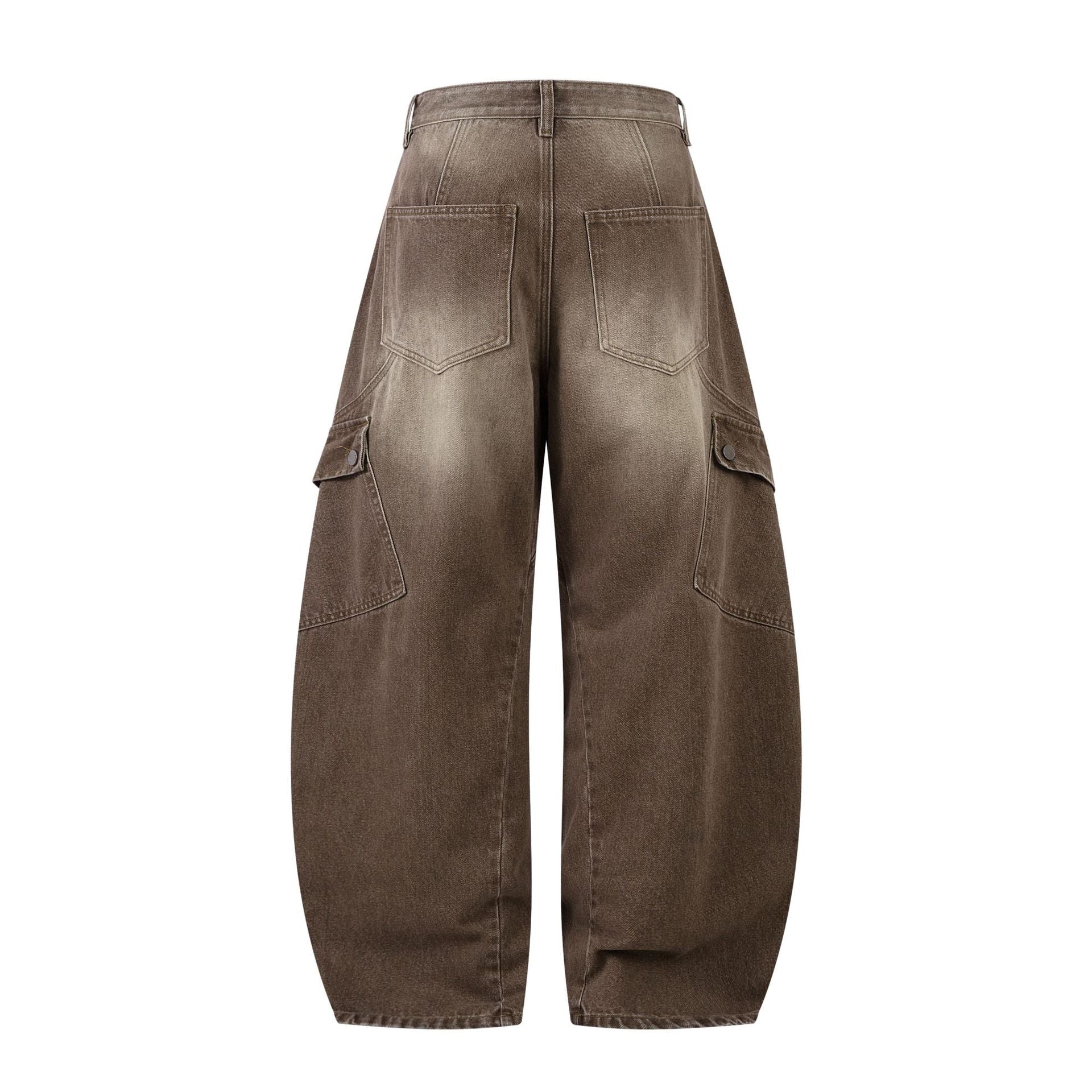 Vintage Washed Workwear | Barrel Jeans - Santo 