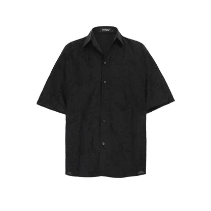 Crinkled Texture | Oversized T-Shirt - Santo 