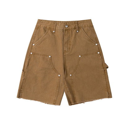 Utility Pocket | Denim Shorts - Santo 