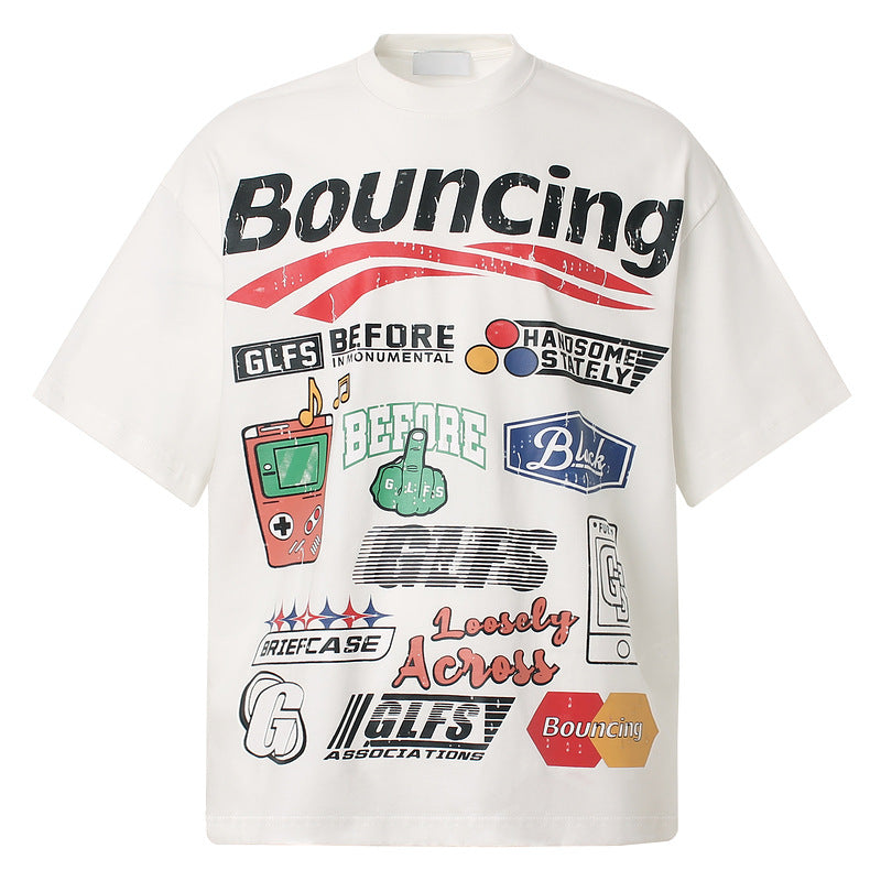 Bouncing | Vintage T-Shirt - Santo 
