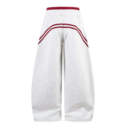Red Stripe | Loose Street Pants
