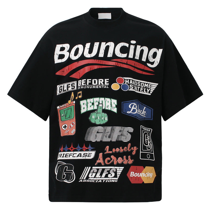 Bouncing | Vintage T-Shirt - Santo 