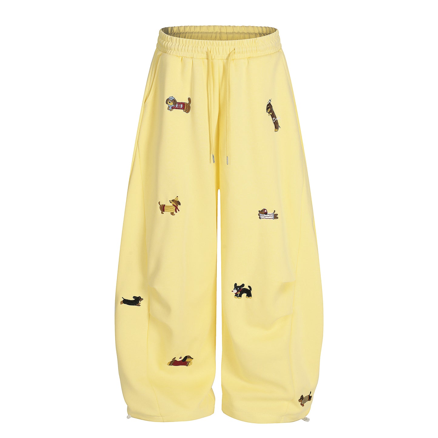 Embroidery | Dog Baggy Barrel Sweatpants
