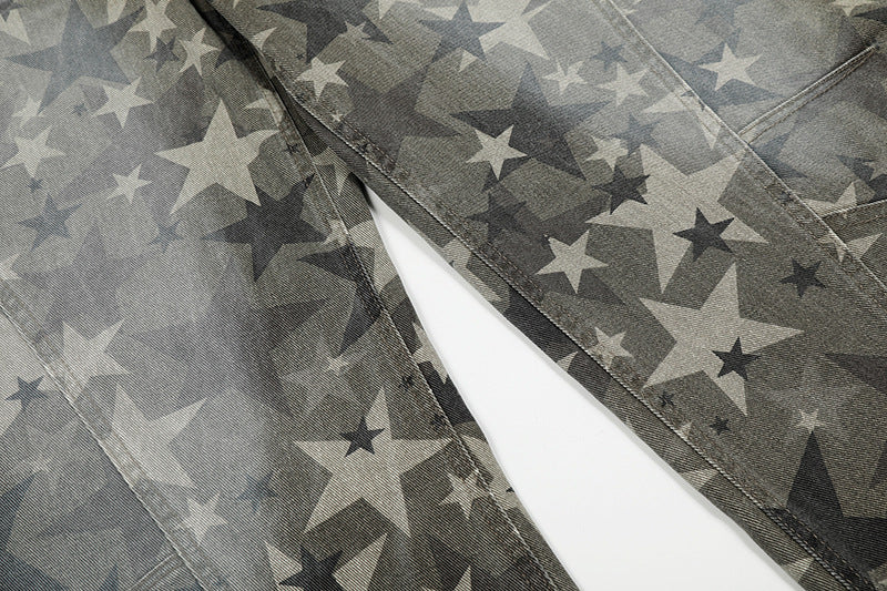 Camouflage | Machete RO Star Wide-Leg Jeans