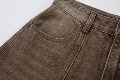 Vintage Washed Workwear | Barrel Jeans - Santo 